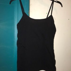 black tank top